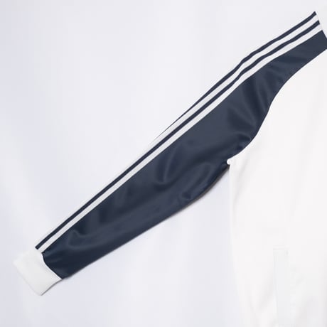 70-80s Vintage adidas Ventex ATP Track Jacket White × Navy（Made in France）