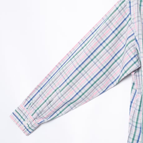90s Turnbull&Asser Sea Island Cotton Checked Shirt（Made in England）