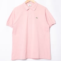 80s LACOSTE Polo Heather Pink（Made in France）