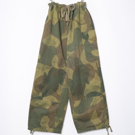 50s ハンティングベスト ハーフムーン ベルギー軍 ブラッシュカモ柄 XL相当 ブラッシュカモ | STORES