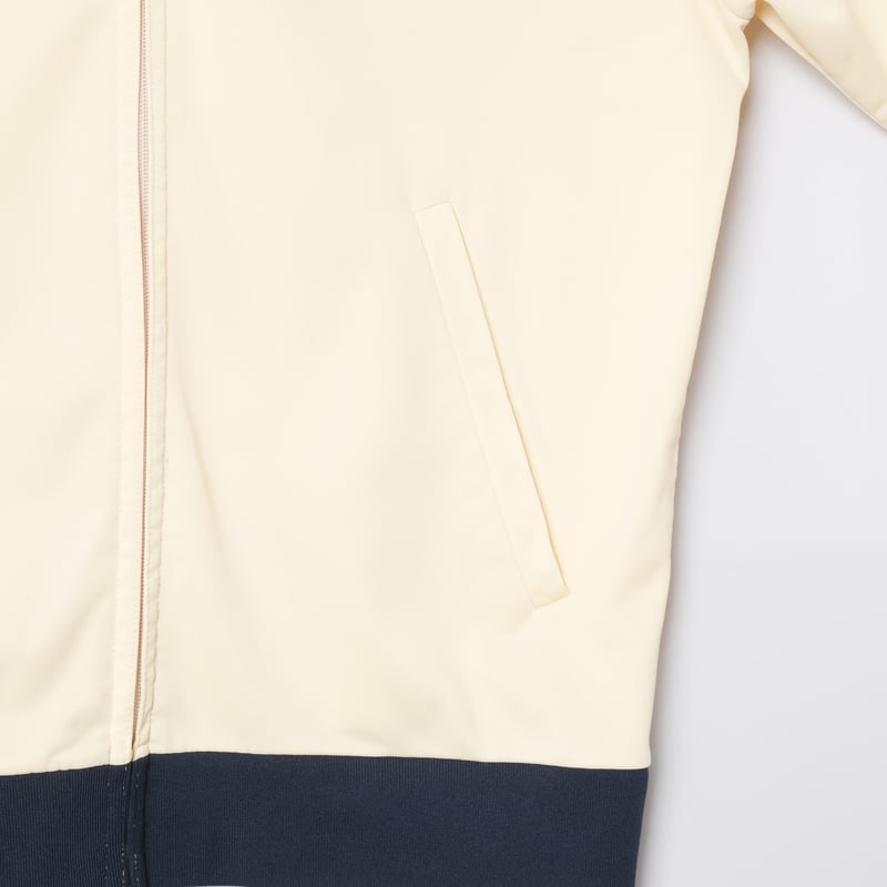 70s Vintage adidas ATP Ivory × Navy Track Jacke