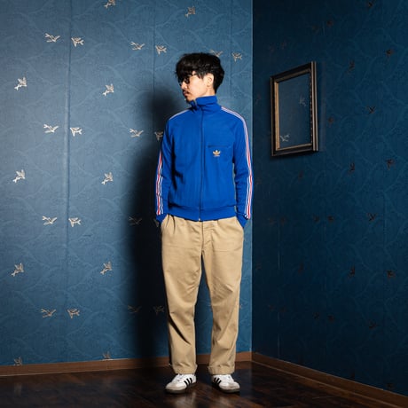 70-80s Vintage adidas Ventex Track Jacket FRANCE（Made in France)
