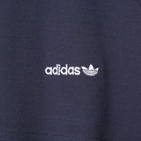 80s Vintage adidas Knit Track Jacket Navy (Made in West Germany)