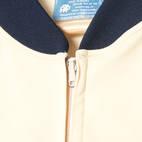 70s Vintage adidas ATP Ivory × Navy Track Jacket（Made in France）