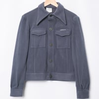 70s Vintage adidas Knit Short Jacket  (Made in France)