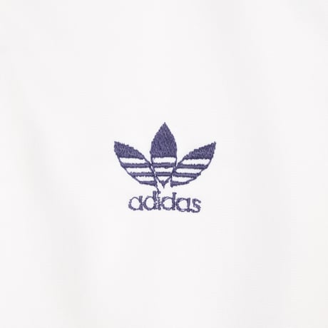 70-80s Vintage adidas Ventex ATP Track Jacket White × Navy（Made in France）