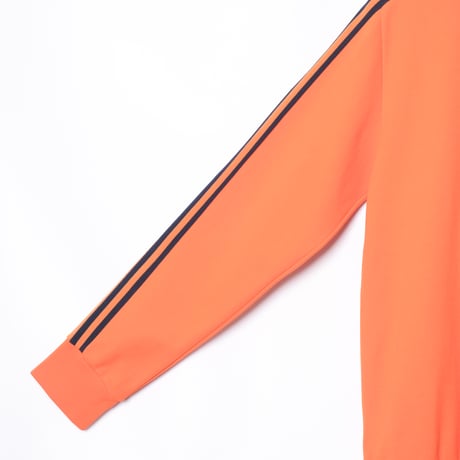 70s Vintage adidas Ventex Track Jacket Orange × Navy (Made in France)