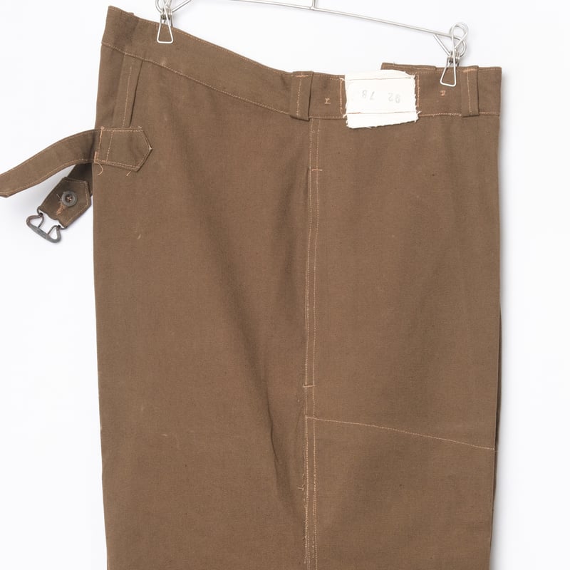 40-50s France Vintage SNCF Work Trousers Size 9