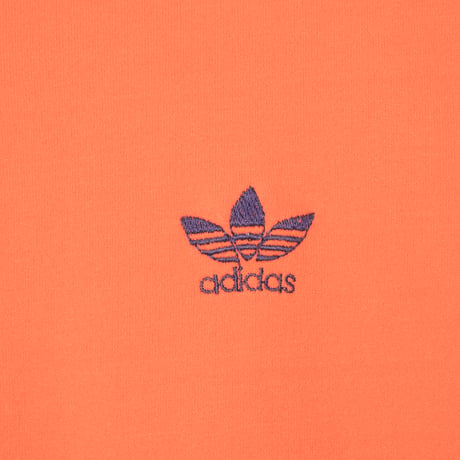 70s Vintage adidas Ventex Collarless Track Jacket Orange (Made in France)