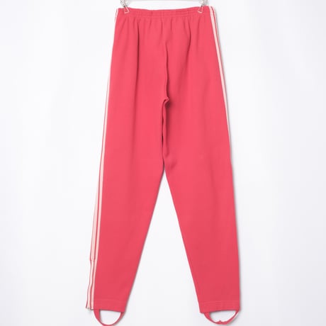 70s Vintage adidas Ventex World Mark Track Trousers Red (Made in France)