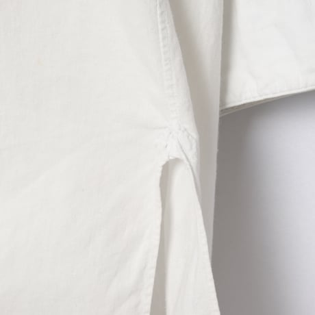 -30s France Vintage AU PETIT PARIS Cotton Dress Shirt