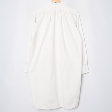 -30s France Vintage AU PETIT PARIS Cotton Dress Shirt