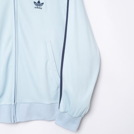 70s Vintage adidas Ventex ATP Track Jacket Light Blue (Made in France)  186