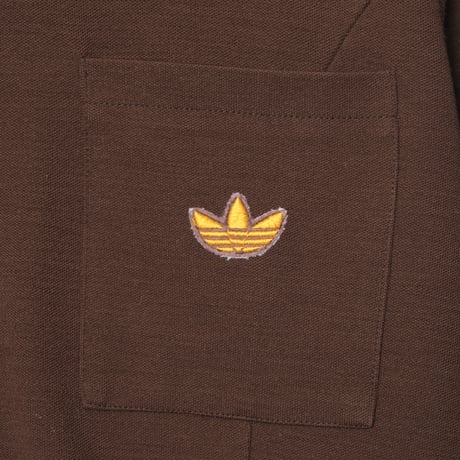 70s Vintage adidas Knit Jacket Brown
