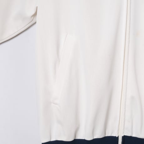 70-80s Vintage adidas ATP Track Jacket Ivory × Navy（Made in West Germany）