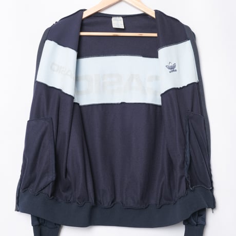 70-80s Vintage adidas Collarless Track Jacket CASIO (Made in England)