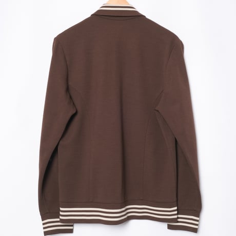 70s Vintage adidas Knit Jacket Brown