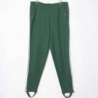 60s Vintage adidas Ventex World Mark Track Trousers Green (Made in France)