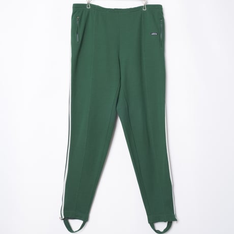 60s Vintage adidas Ventex World Mark Track Trousers Green (Made in France)