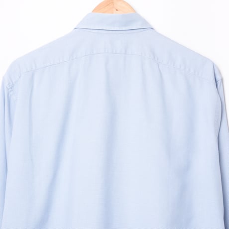 90s Charvet Cotton Shirt Blue（Made in France）