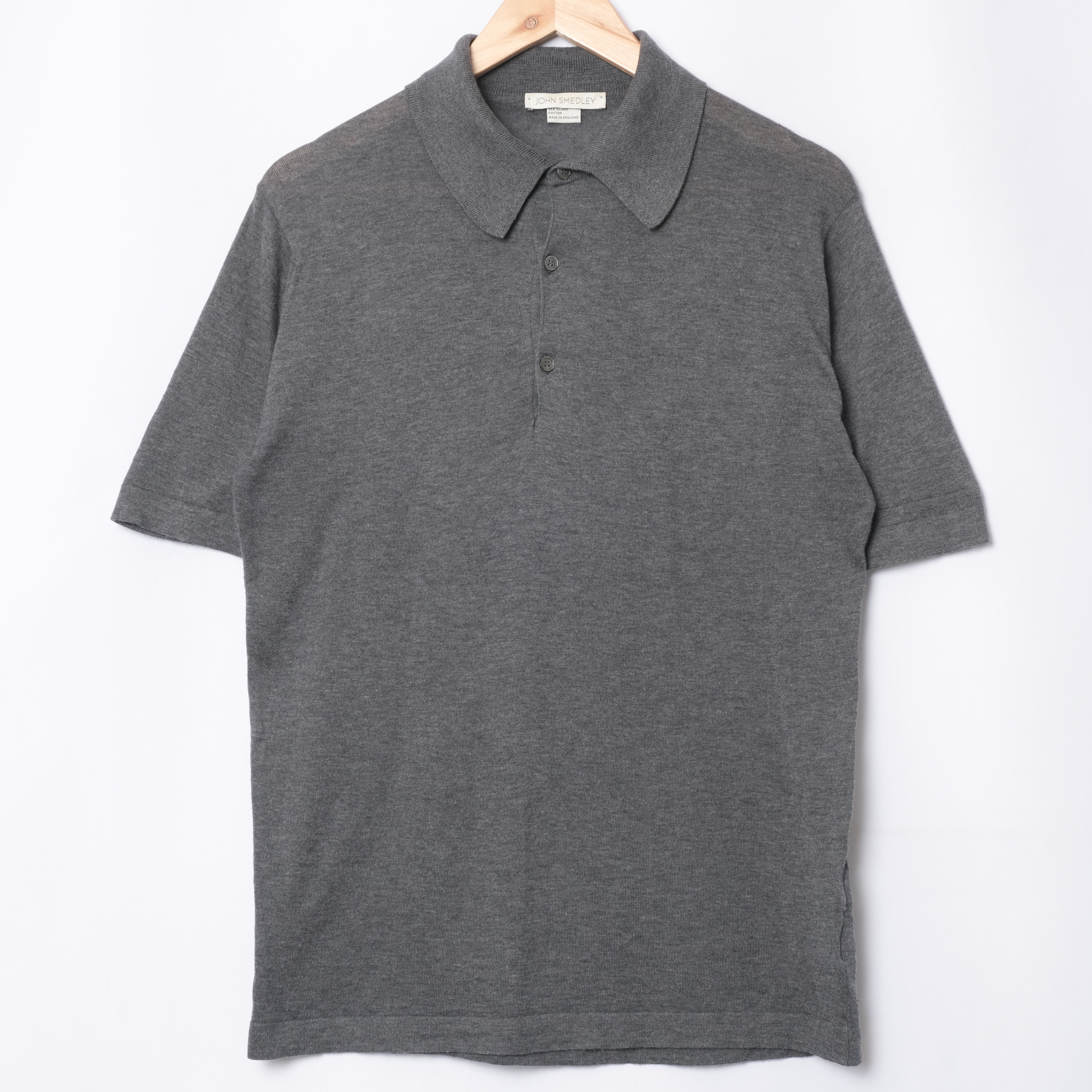 00s- JOHN SMEDLEY Sea Island Cotton Polo（Made