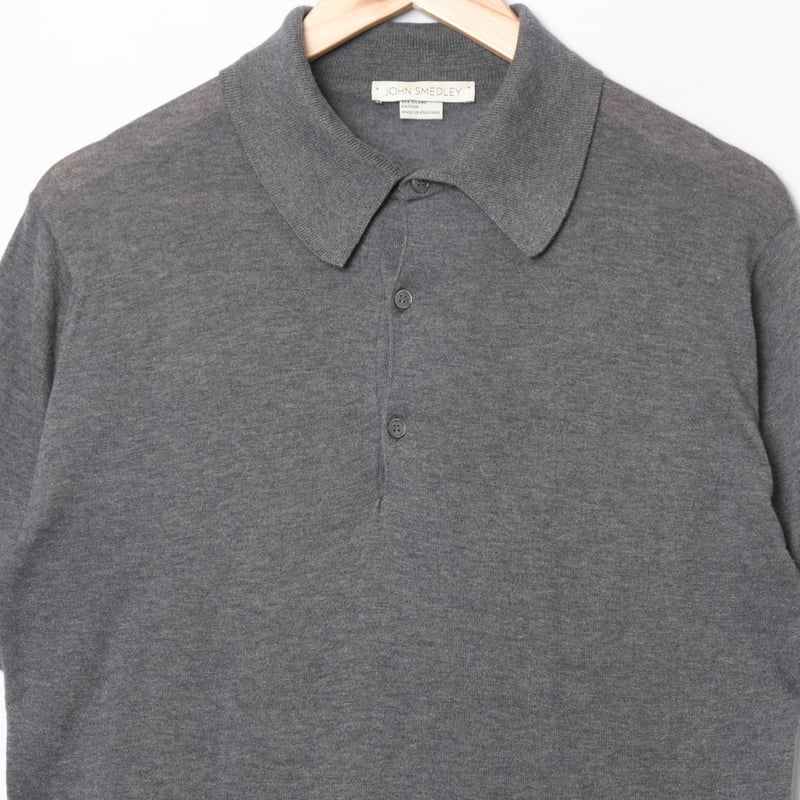 00s- JOHN SMEDLEY Sea Island Cotton Polo（Made