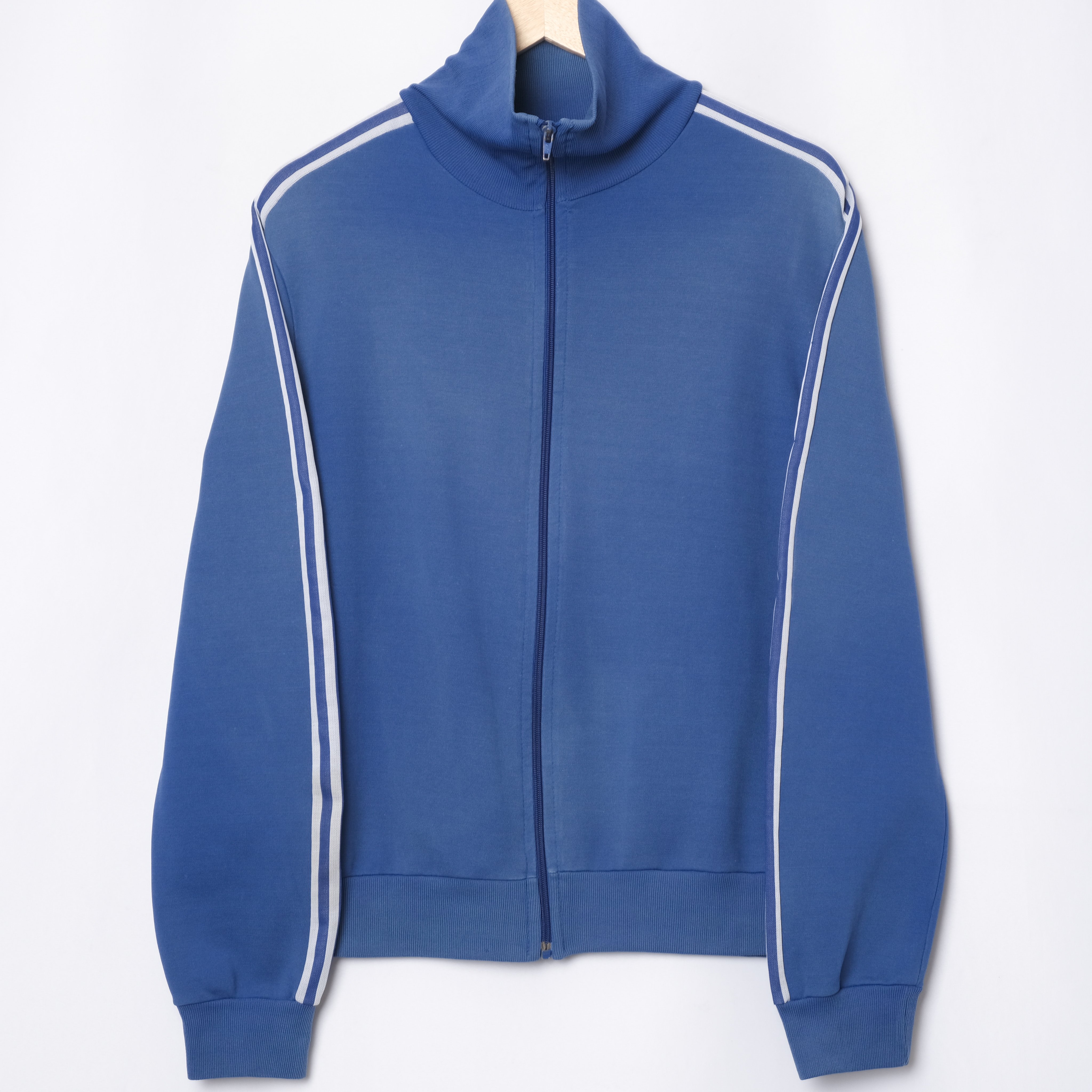70s Vintage adidas Ventex Track Jacket Blue | U