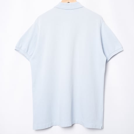 80s LACOSTE Polo Light Blue（Made in France）