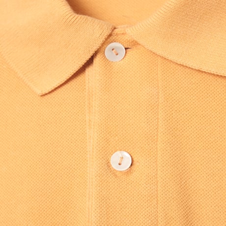 70-80s LACOSTE Polo Mustard（Made in France）