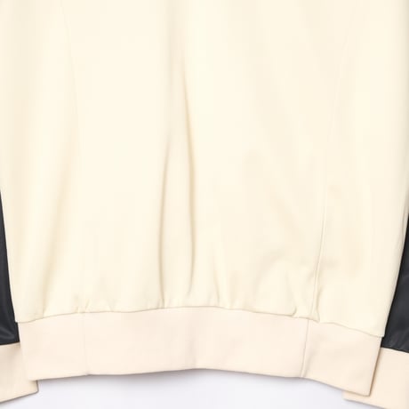 70-80s Vintage adidas Ventex ATP Track Jacket Ivory × Black H.ANDERSSON PLÅT AB（Made in France）