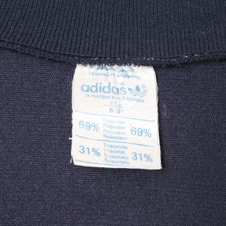 70-80s Vintage adidas Collarless Track Jacket CASIO (Made in England)