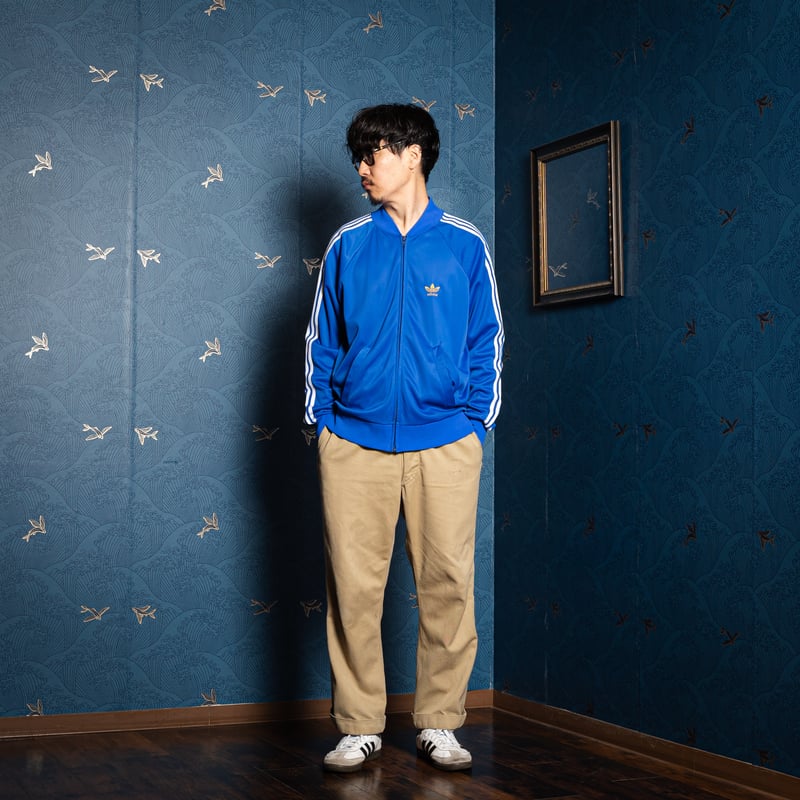 70s Vintage adidas Ventex ATP Track Jacket Blue