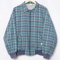 80s Vintage adidas Ventex Checked Blouson (Made in France)