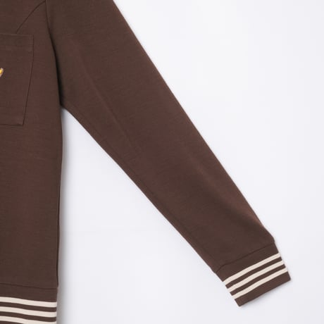 70s Vintage adidas Knit Jacket Brown