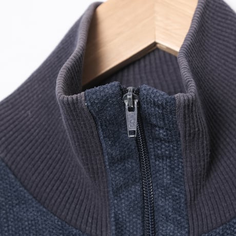 80s Vintage adidas Track Jacket Navy× Gray（Made in France）