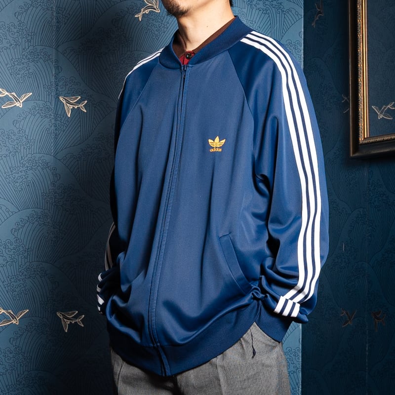 70-80s Vintage adidas ATP Track Jacket Navy (Ma