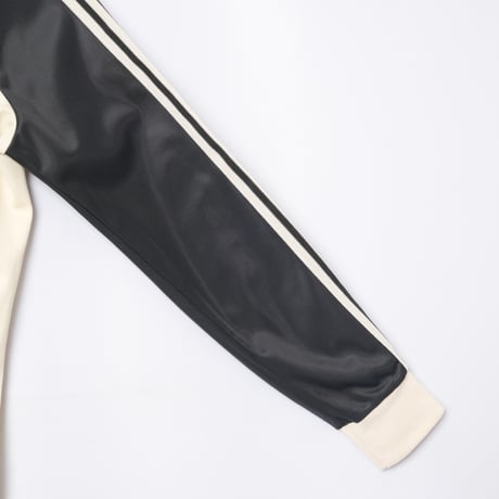70-80s Vintage adidas Ventex ATP Track Jacket Ivory × Black H.ANDERSSON PLÅT AB（Made in France）