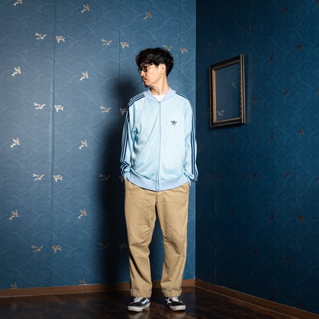70s Vintage adidas Ventex ATP Track Jacket Light Blue (Made in France)  186