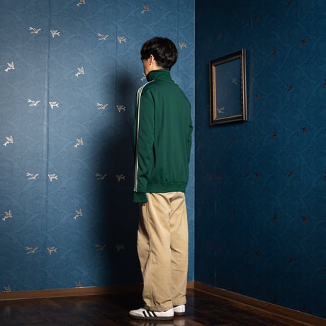 70s Vintage adidas Ventex Track Jacket Green (Made in France)