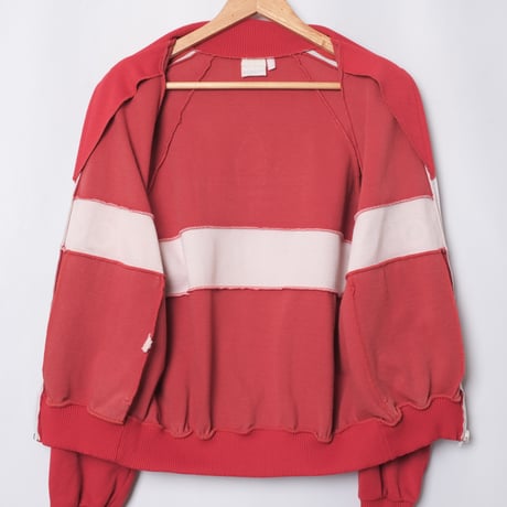 80s Vintage adidas Ventex Track Jacket Red（Made in Romania)