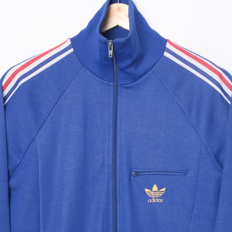 70-80s Vintage adidas Ventex Track Jacket FRANCE（Made in France)