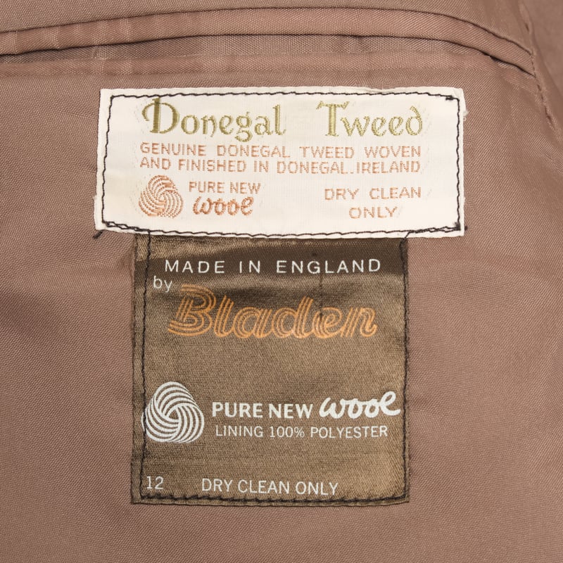 70-80s Bladen Donegal Tweed Jacket (Made in En