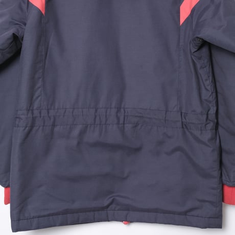70-80s Vintage adidas Ventex Coat Navy × Red (Made in France)