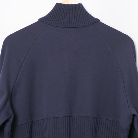 80s Vintage adidas Knit Track Jacket Navy (Made in West Germany)