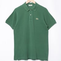 70-80s LACOSTE Polo Green（Made in France）