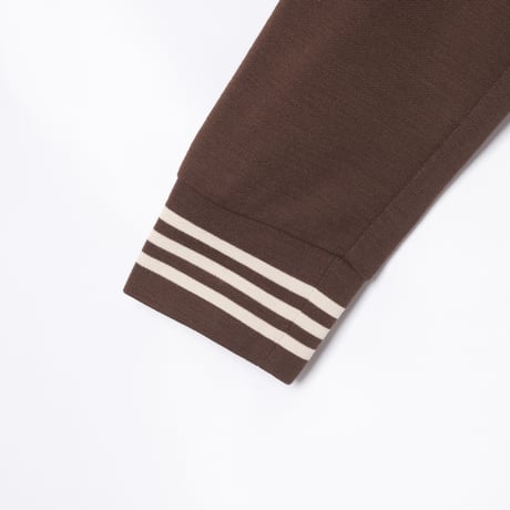 70s Vintage adidas Knit Jacket Brown