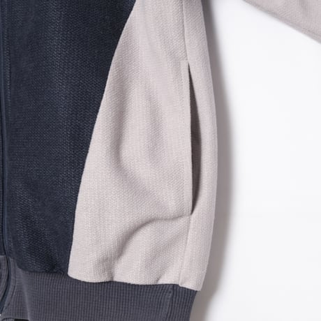 80s Vintage adidas Track Jacket Navy× Gray（Made in France）