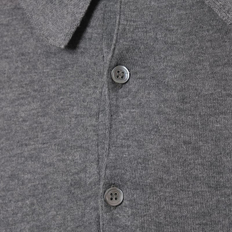 00s- JOHN SMEDLEY Sea Island Cotton Polo（Made