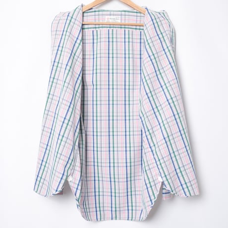 90s Turnbull&Asser Sea Island Cotton Checked Shirt（Made in England）