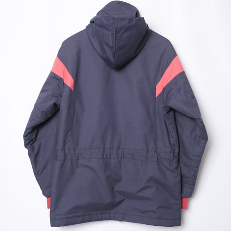 70-80s Vintage adidas Ventex Coat Navy × Red (Made in France)